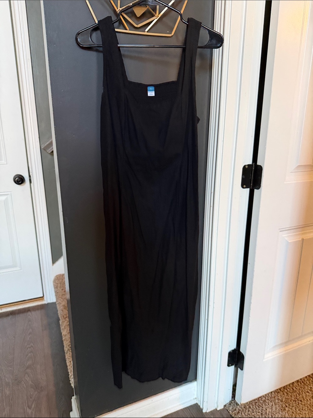 Old Navy Black Tank Maxi Dress